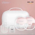 Dlleer-ის მძლავრი ორთავიანი hands free რძის ელექტრო საწველი აპარატი