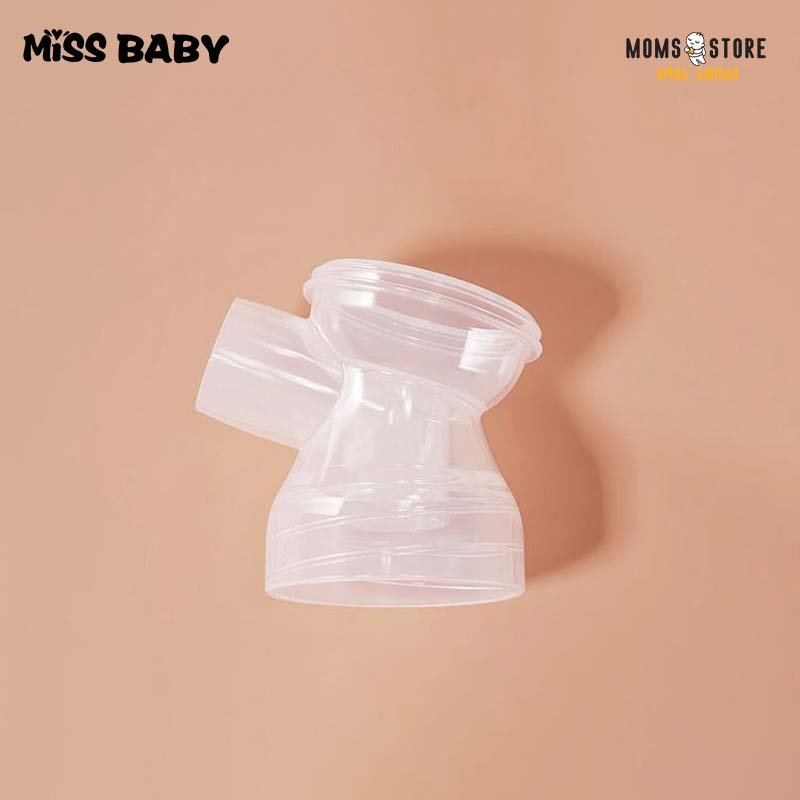Miss baby-ს რძის საწველის ბოთლისა და ფარის დამაკავშირებელი